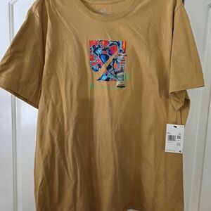 Nike Tan Graphic T-Shirt